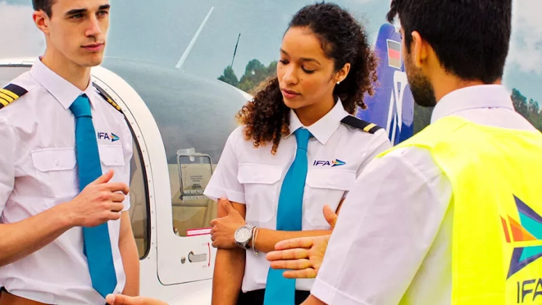 Programs with the possibility of internships, in aviation, have gained greater importance for students.