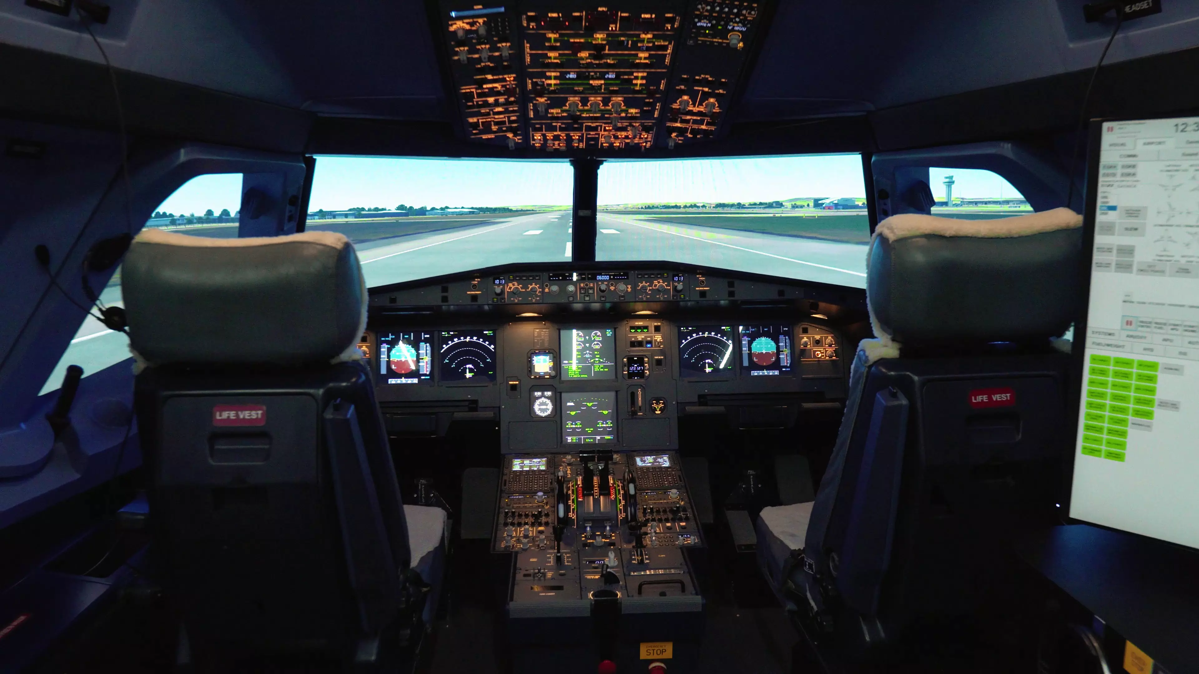 flight simulator training