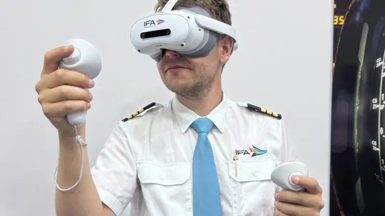 IMG 4147 scaled e1756828526887 - Type Rating Training With VR Technology - IFA Partners With VRPILOT